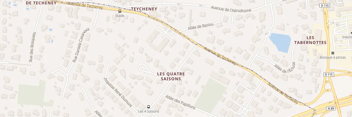 Plan du 6 Av du Peyrou à Artigues-près-Bordeaux