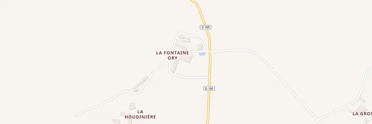 Plan du 1 La Fontaine Ory à Grazay