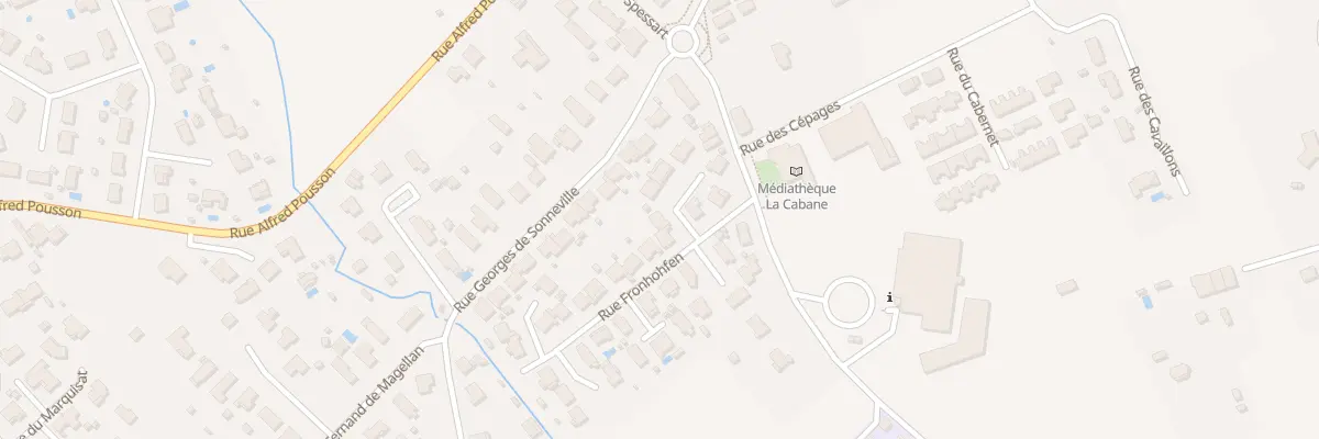 Plan du 4 Rue de la Liberté à Sainte-Eulalie