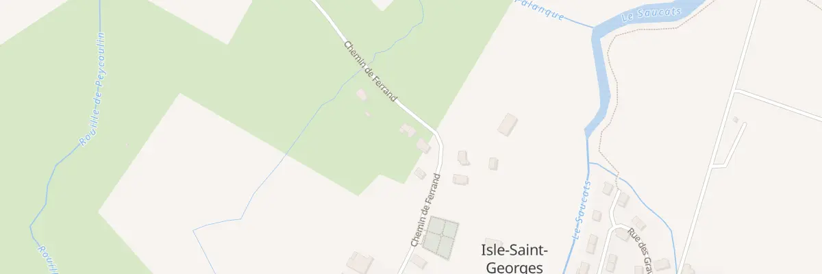 Plan du 12 Che de Ferrand à Isle-Saint-Georges