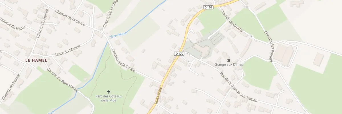 Plan du 5 Rue de l’Eglise Saint Ouen à Rots