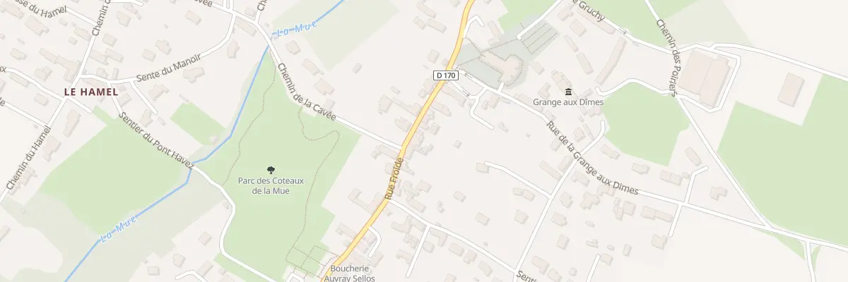 Plan du 4 Rue de l’Eglise Saint Ouen à Rots
