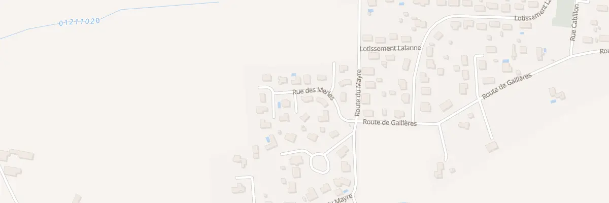 Plan du 123 Rue des Merles à Saint-Maurice-sur-Adour