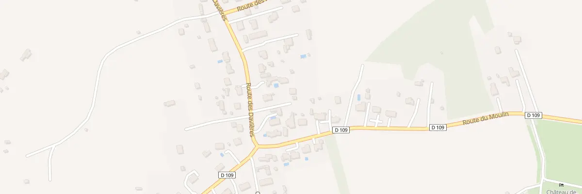 Plan du 2B Rte des Davières à Briollay