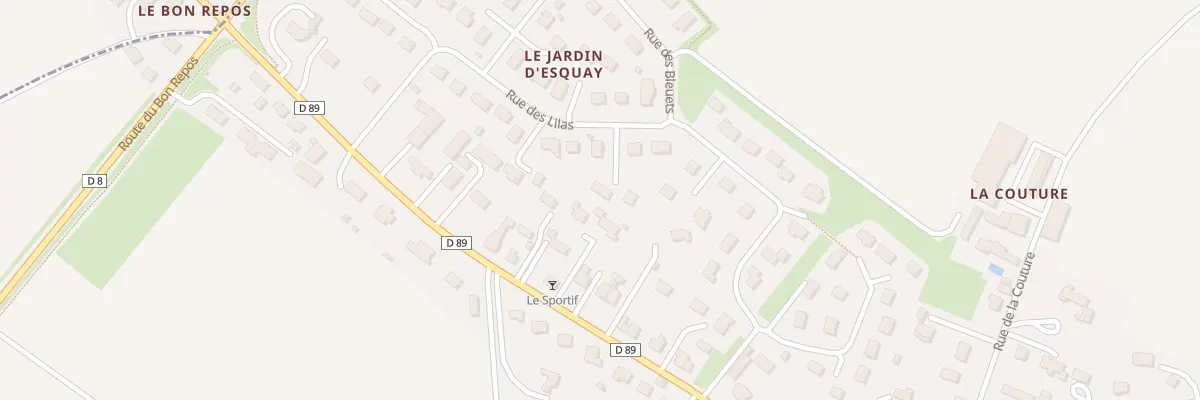 Plan du 23 Rue des Lilas à Esquay-Notre-Dame