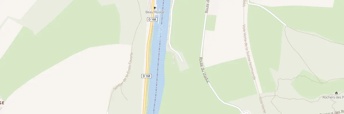 Plan du 5046 Le Viaduc au Vey