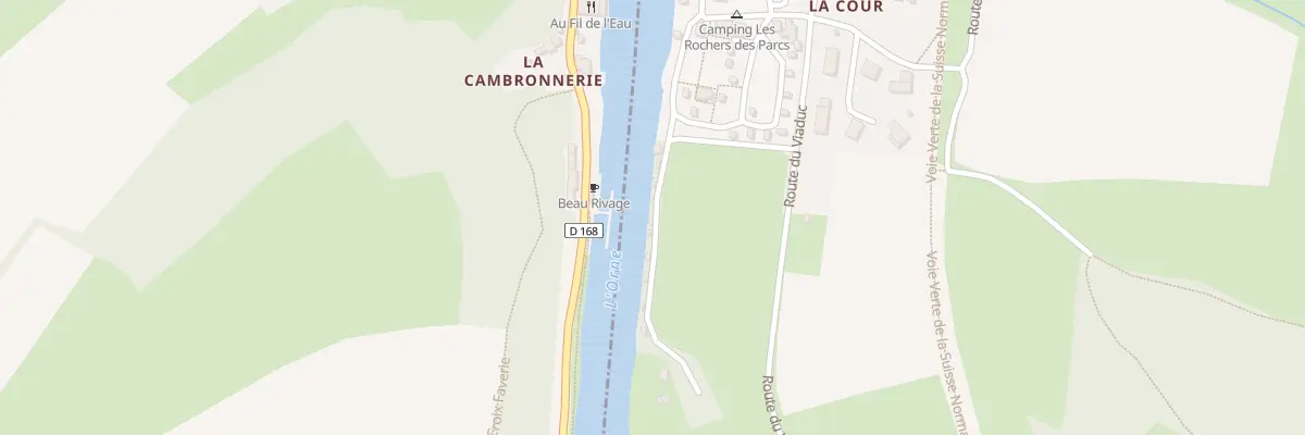Plan du 5083 Le Viaduc au Vey