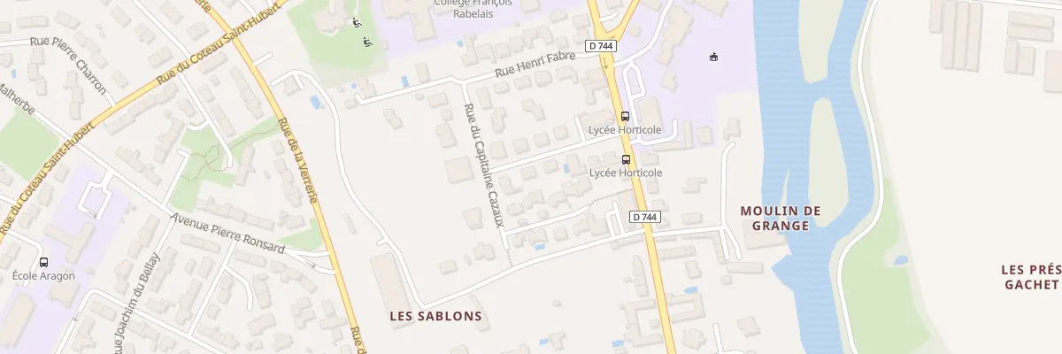 Plan du 7 Imp Georges Cuvier à Niort