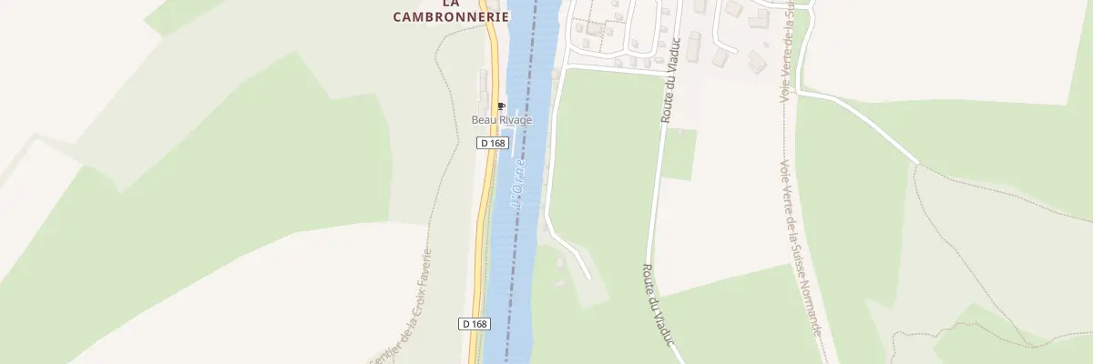 Plan du 5052 Le Viaduc au Vey