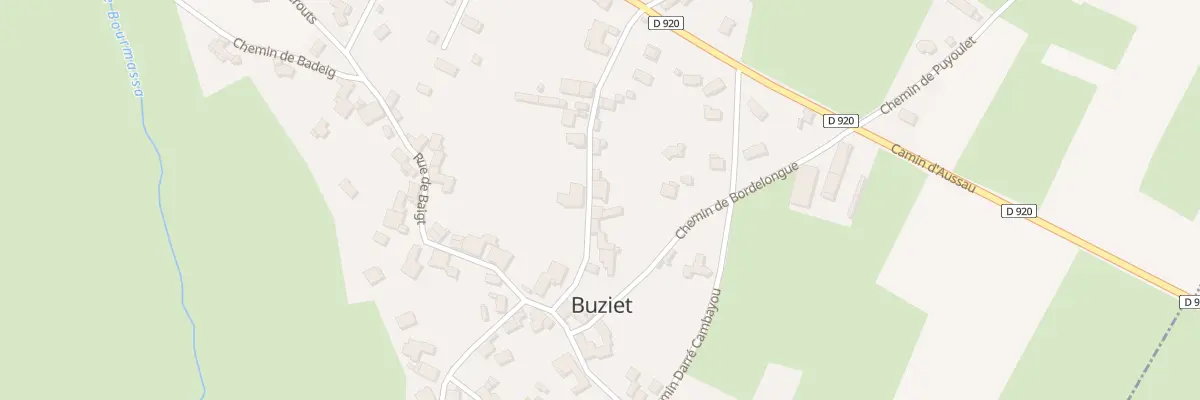 Plan du 6 Rue du Nord à Buziet