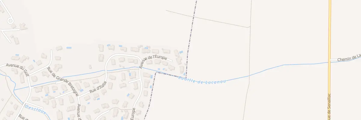 Plan du 52 Av de l’Europe à Artigues-près-Bordeaux