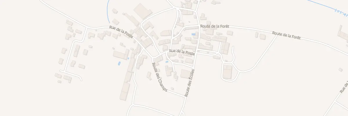 Plan du 86 Rue de la Poste à Plaine-d’Argenson