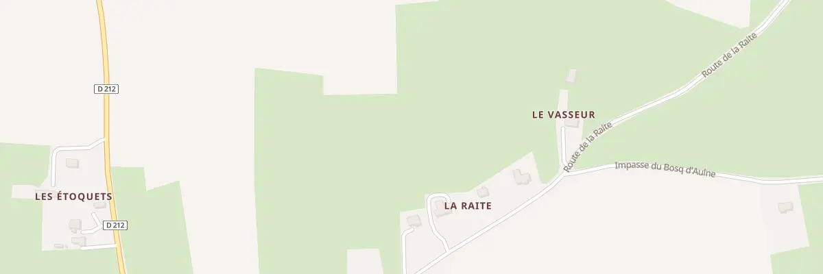 Plan du 5090 La Raite à Ouffières
