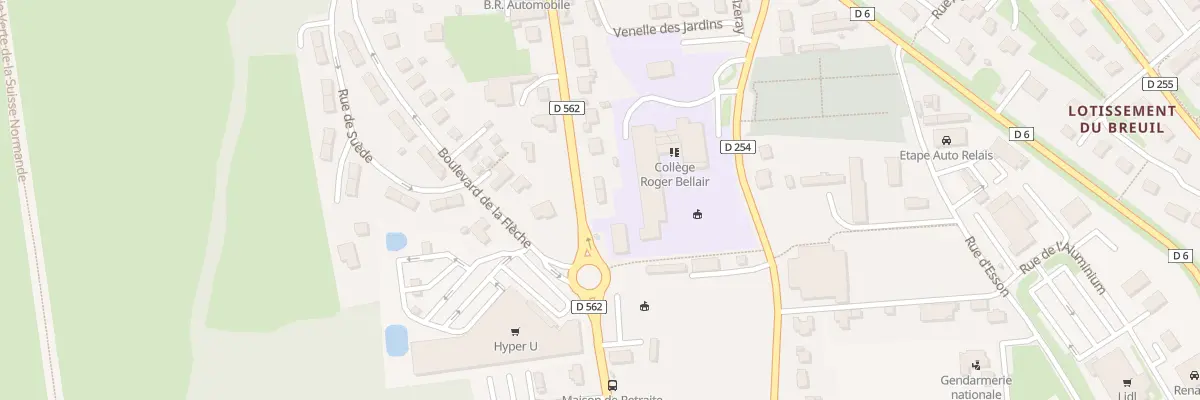 Plan du 63 Rue de Conde Thury Harcourt à Thury-Harcourt-le-Hom
