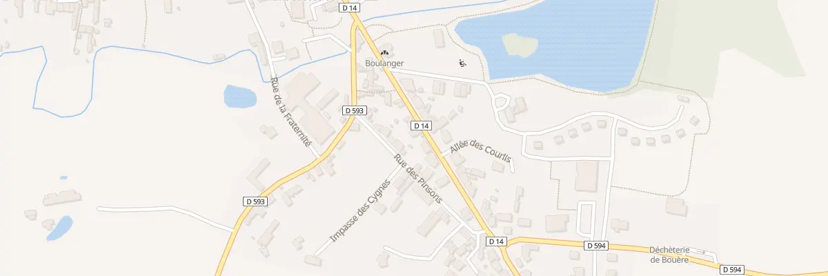Plan du 18 Rue des Sencies à Bouère
