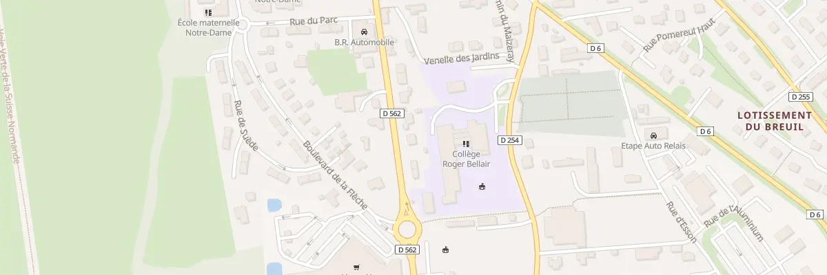 Plan du 59 Rue de Conde Thury Harcourt à Thury-Harcourt-le-Hom
