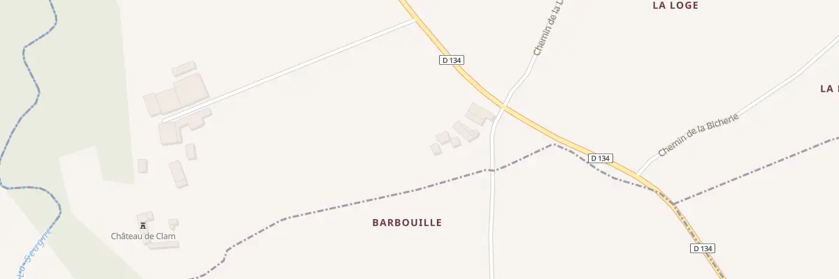 Plan du 6 Che chez Chasseloup à Saint-Georges-Antignac