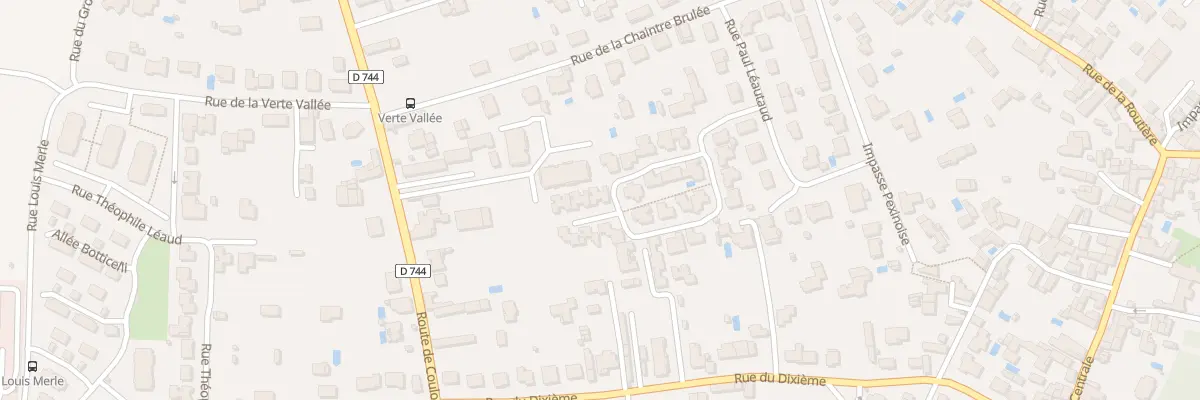 Plan du 13A Rue Noël Castelain à Niort
