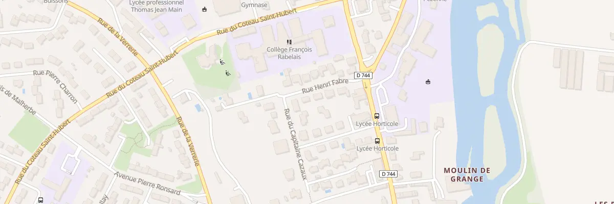 Plan du 7 Rue Henri Fabre à Niort