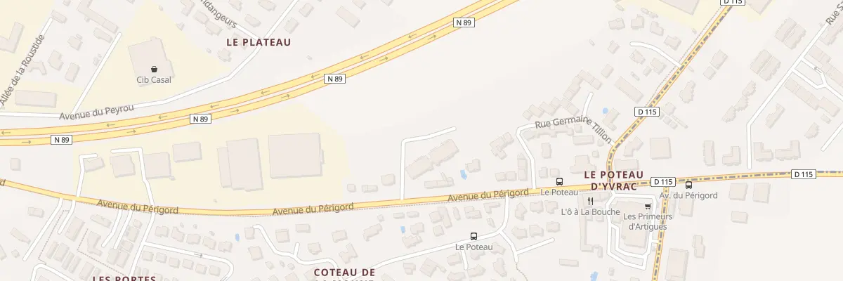 Plan du 16 Av du Périgord à Artigues-près-Bordeaux