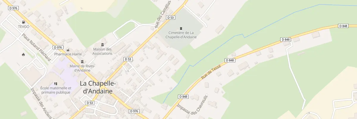 Plan du 86 Rue des Vignes à Rives d’Andaine