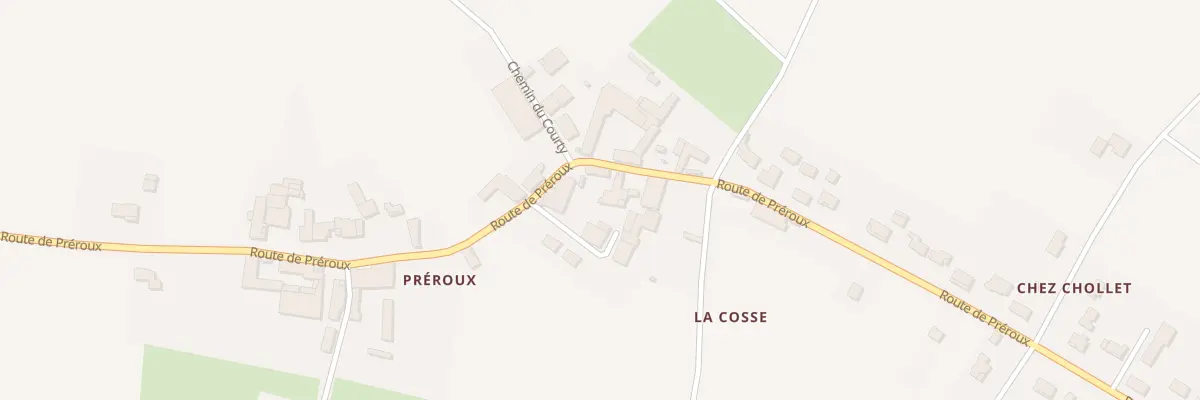 Plan du 37 Rte de Préroux à Pérignac