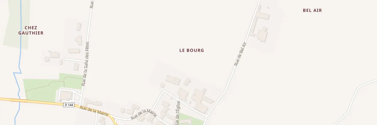 Plan du 7 Rue du Bas Bourg à Biron