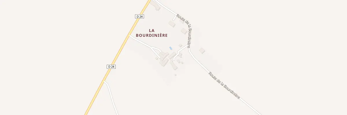 Plan du 186 La Bourdiniere à Terranjou