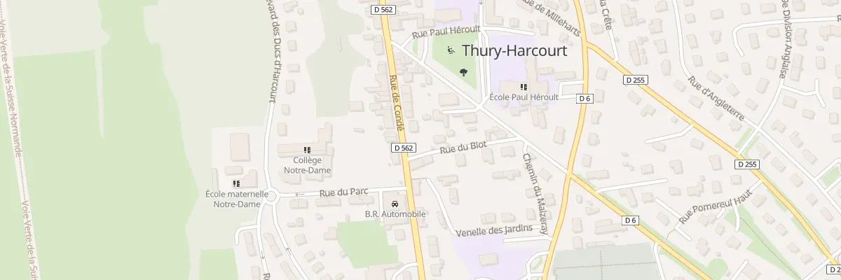 Plan du 35 Rue de Conde Thury Harcourt à Thury-Harcourt-le-Hom