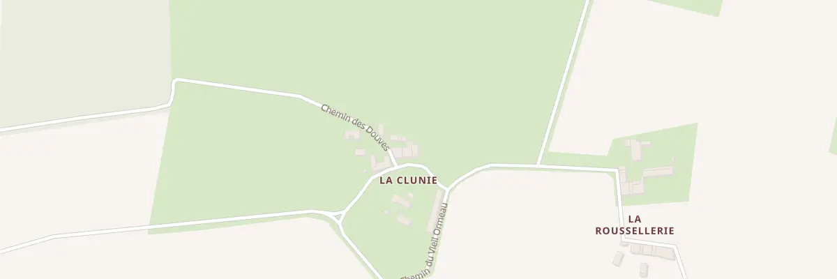 Plan du 4 Che de Cluny à Nantillé