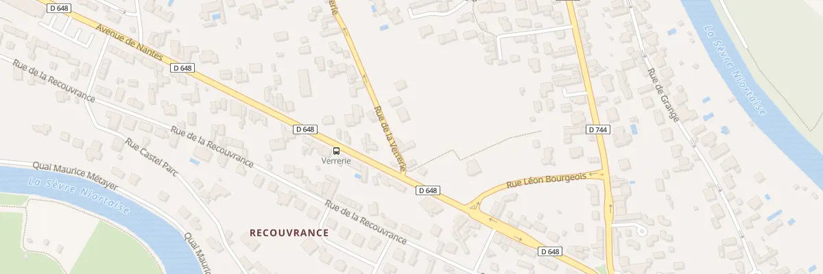 Plan du 4 Rue de la Verrerie à Niort
