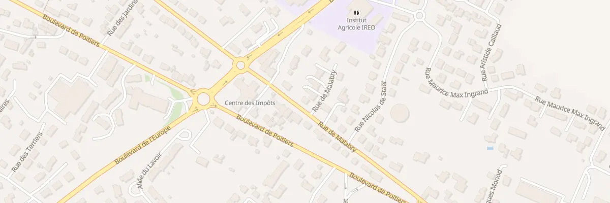 Plan du 99 Rue de Malabry à Bressuire