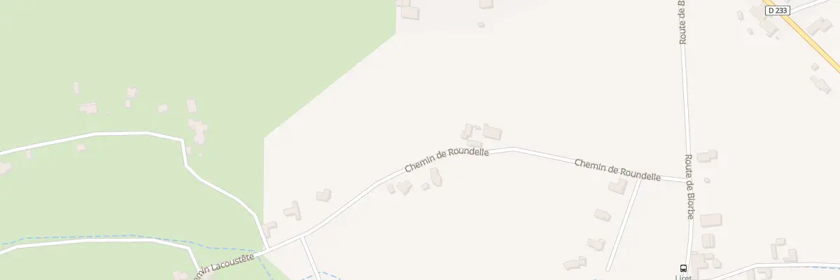 Plan du 10 Che de Roundelle à Bougarber