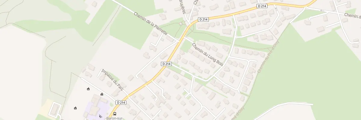 Plan du 20 Rte de Fontaine à Baron-sur-Odon