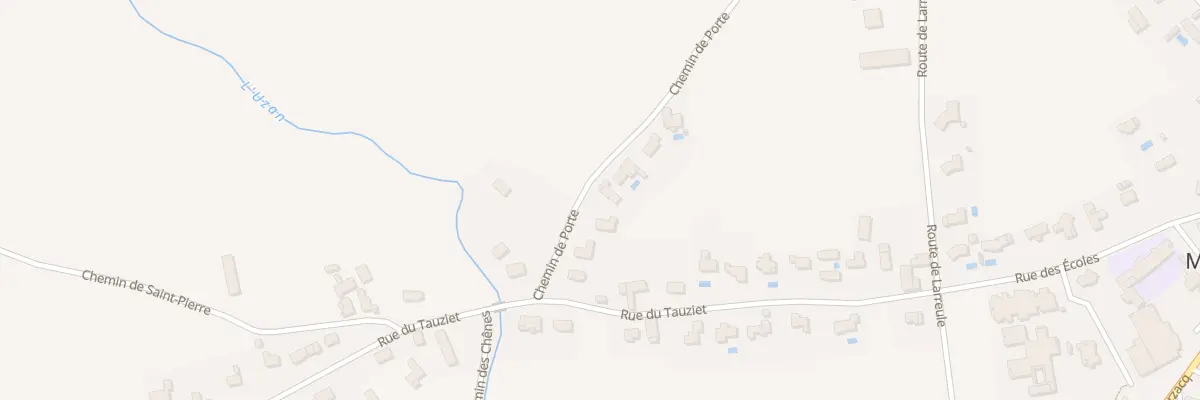 Plan du 6 Che de Porte à Mazerolles