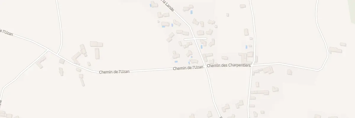 Plan du 2 Che de l’Uzan à Mazerolles