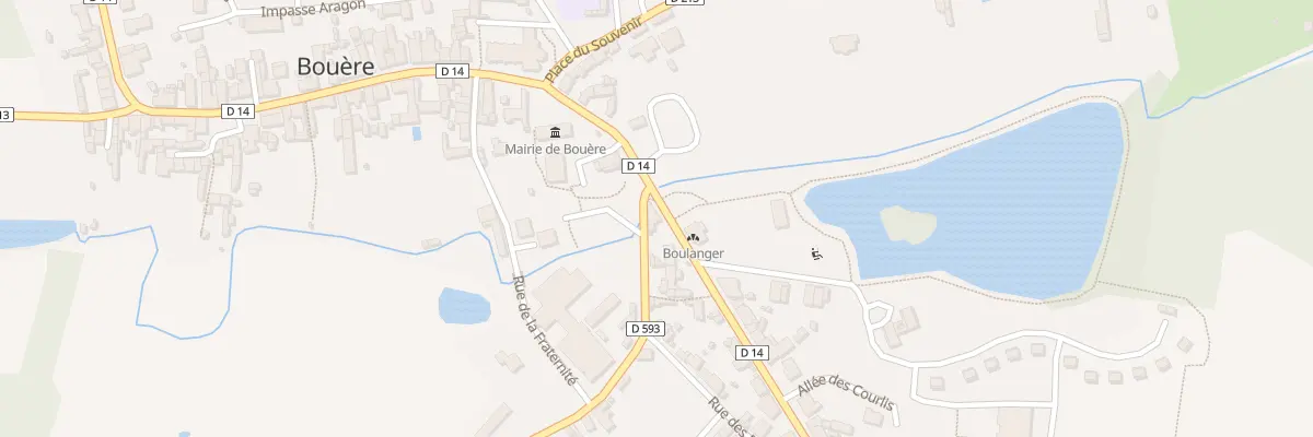 Plan du 6 Rue des Sencies à Bouère