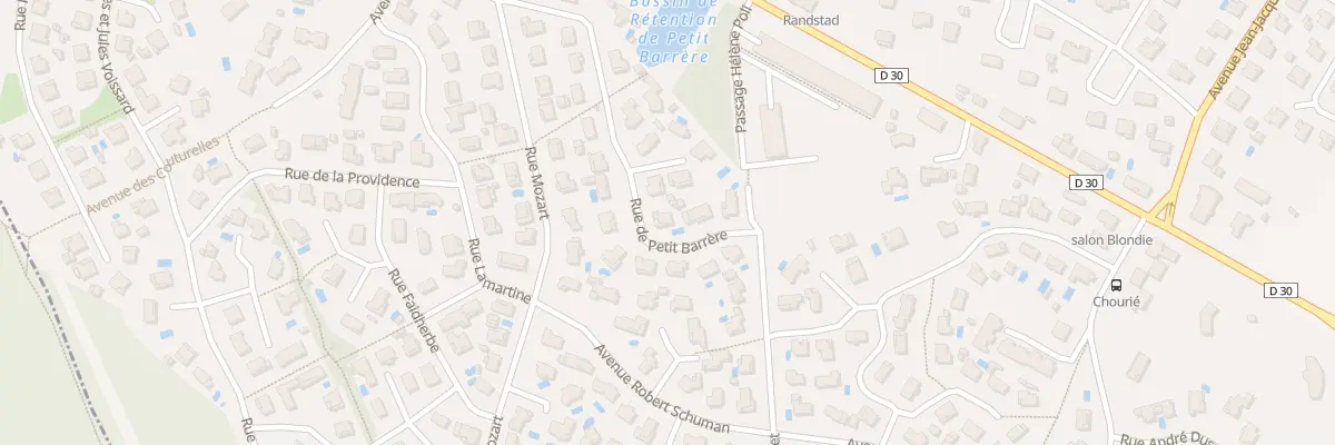 Plan du 21 Rue de Petit Barrère à Mont-de-Marsan