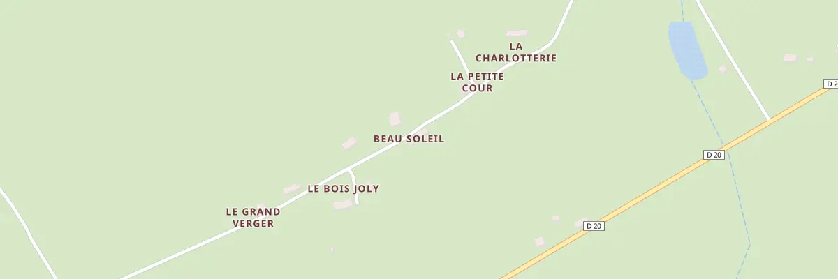 Plan du 405 Che Boisé à Livet
