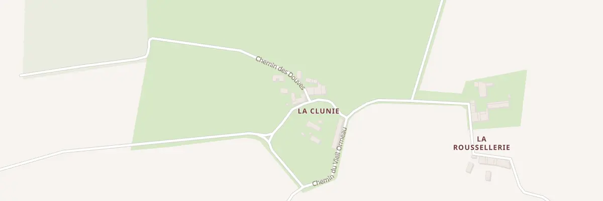 Plan du 8 Che de Cluny à Nantillé