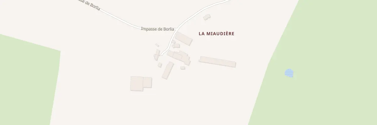 Plan du 4 Imp de la Miaudière à Fenioux