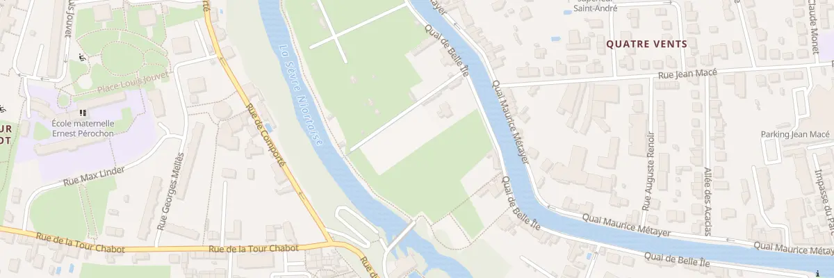 Plan du 48 Quai de Belle-ile à Niort