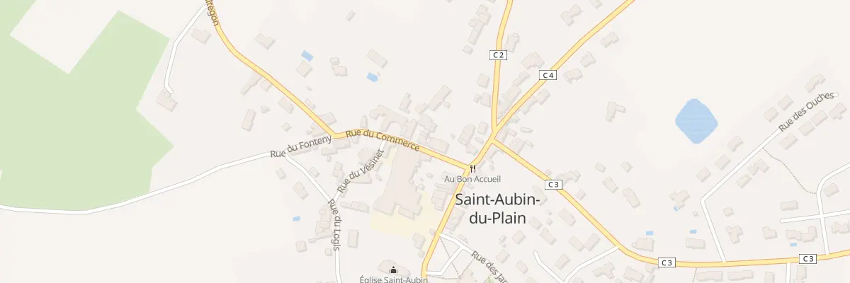 Plan du 4 Rue du Commerce à Saint-Aubin-du-Plain
