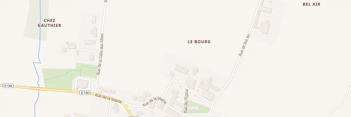 Plan du 5 Rue du Bas Bourg à Biron