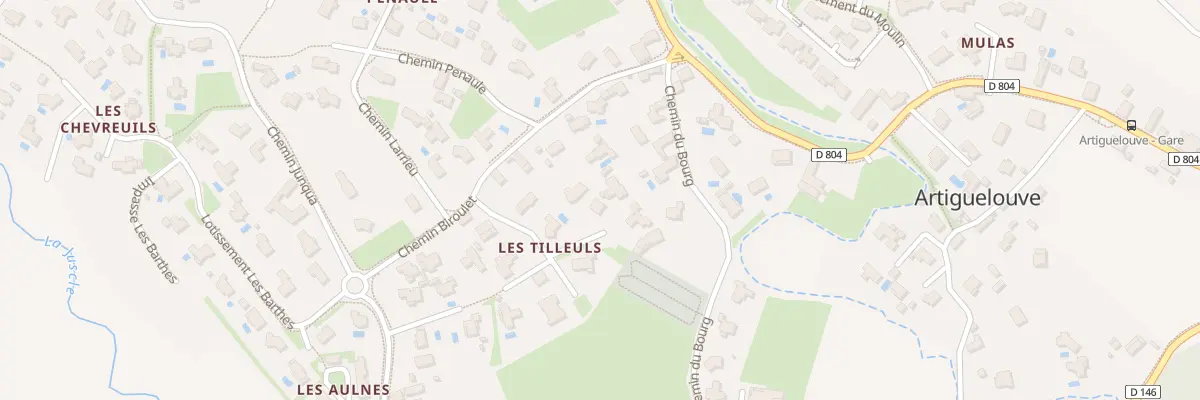 Plan du 8 Imp de France à Artiguelouve