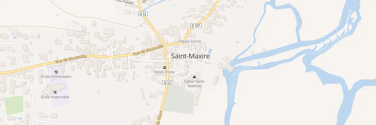 Plan du 4 Pl de l’Eglise à Saint-Maxire