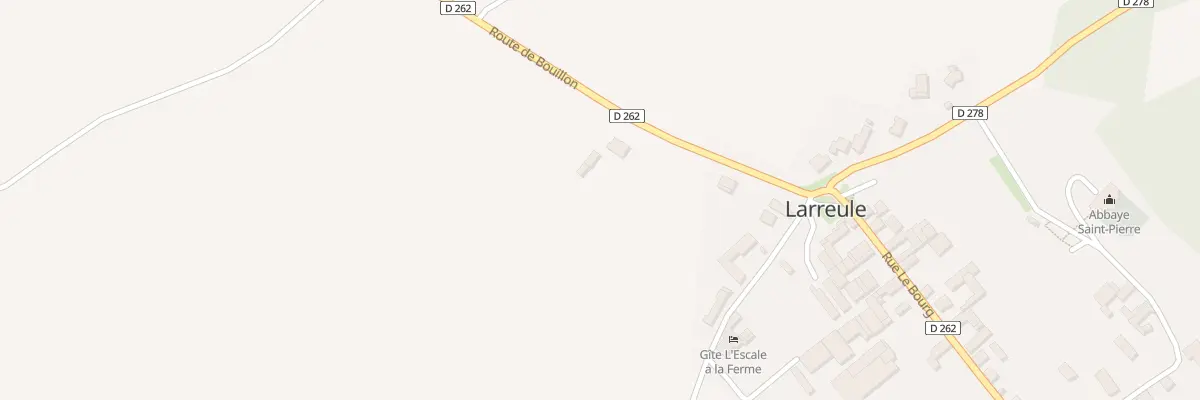 Plan du 1 Rte de Bouillon à Larreule