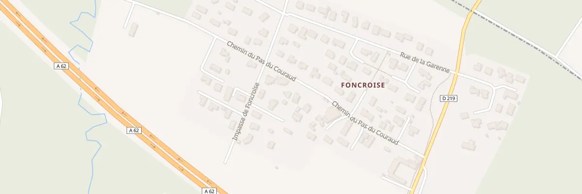 Plan du 12 Che du Pas du Couraud à Saint-Selve