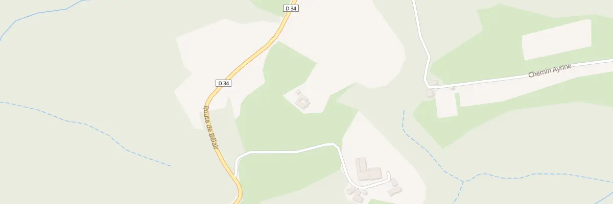 Plan du 223 Che Lacourette à Lasseube