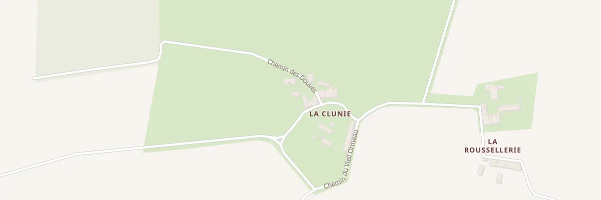 Plan du 10 Che de Cluny à Nantillé